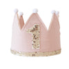 1st Birthday Crown, Pink