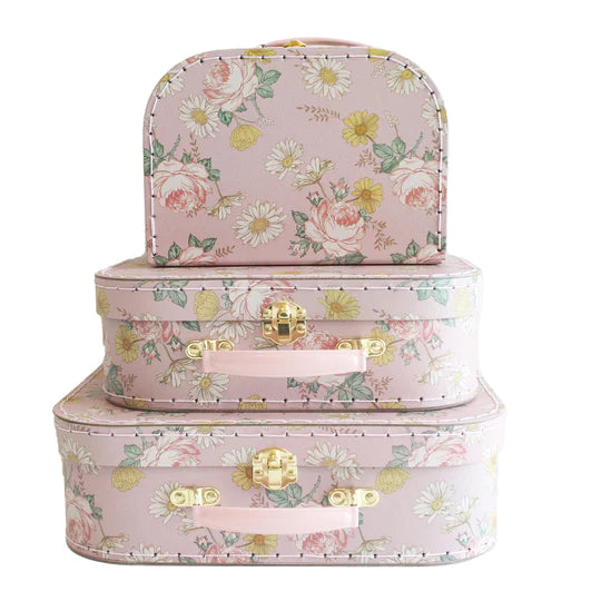 3PC Carry Case Set - Large Floral