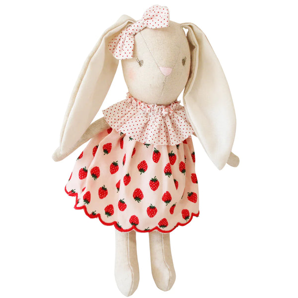 Aubrey Baby Bunny 27cm, Strawberries