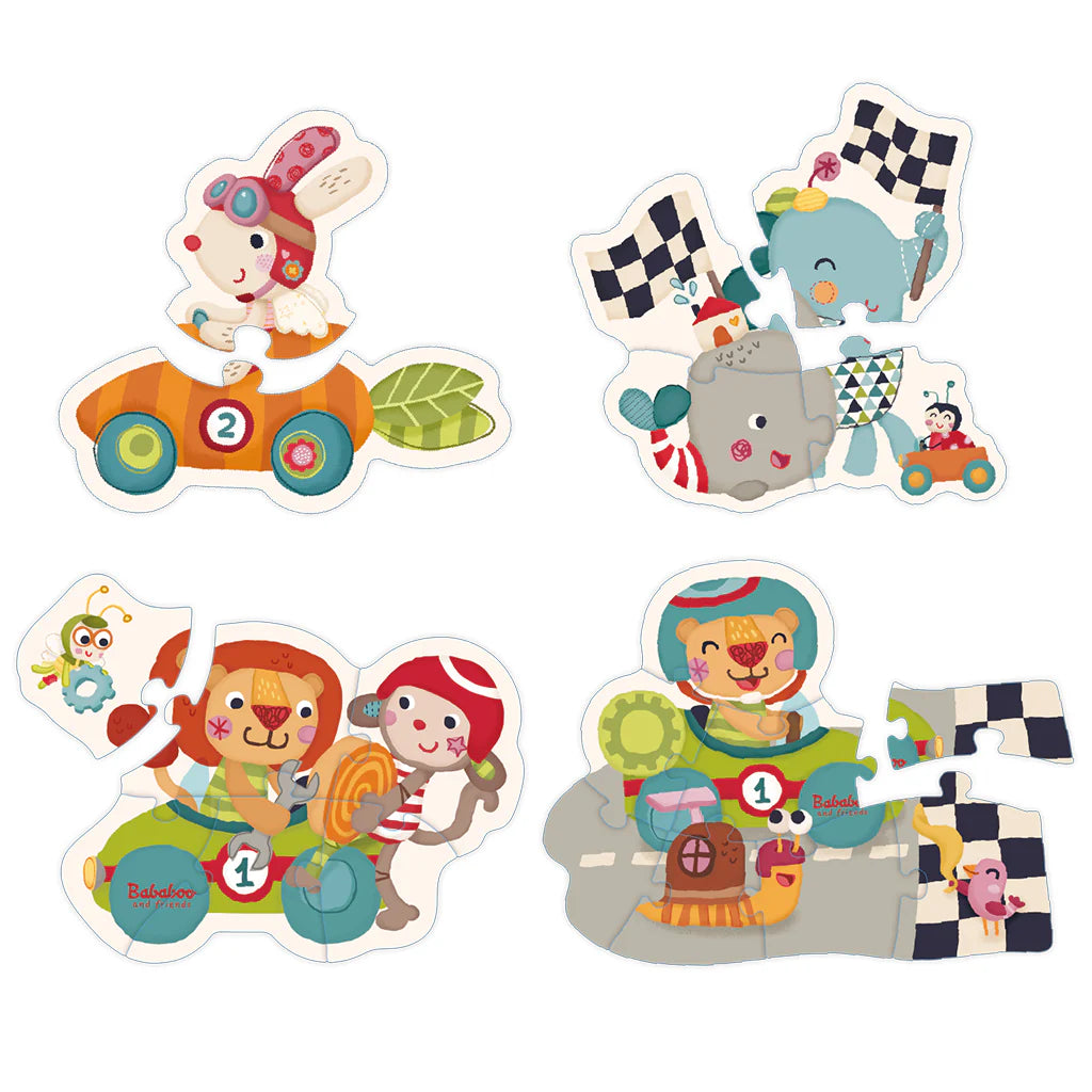 Bababoo's Race Figure Puzzle