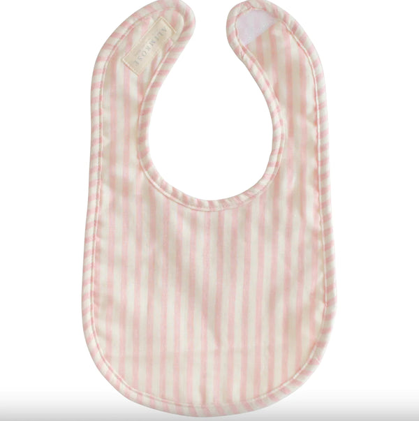 Bib - Pink Stripe