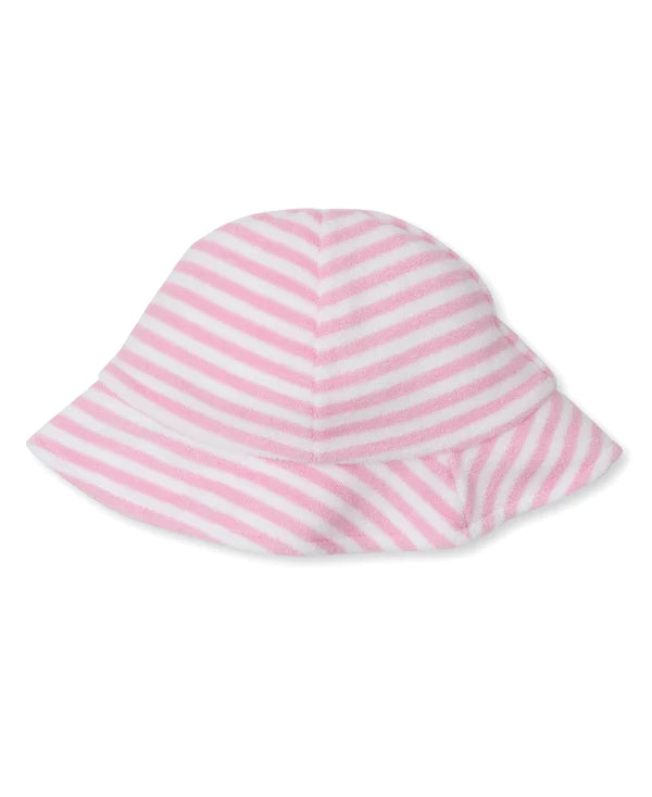 Cabana Terry Stripes Sunhat, Pink