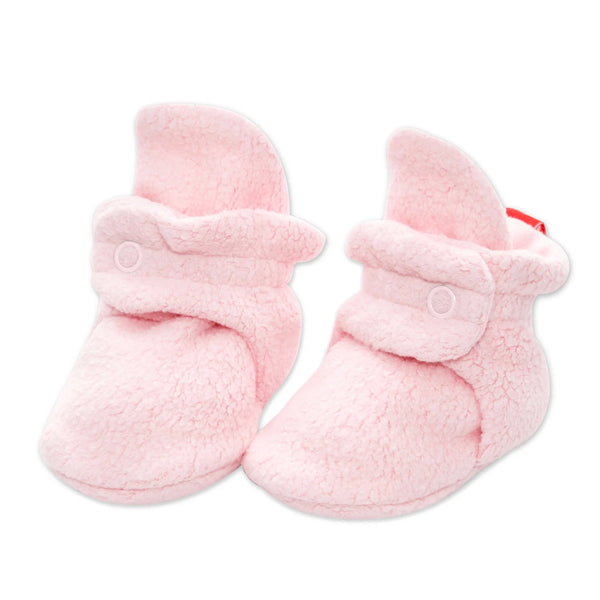 Cozie Fleece Bootie, Baby Pink