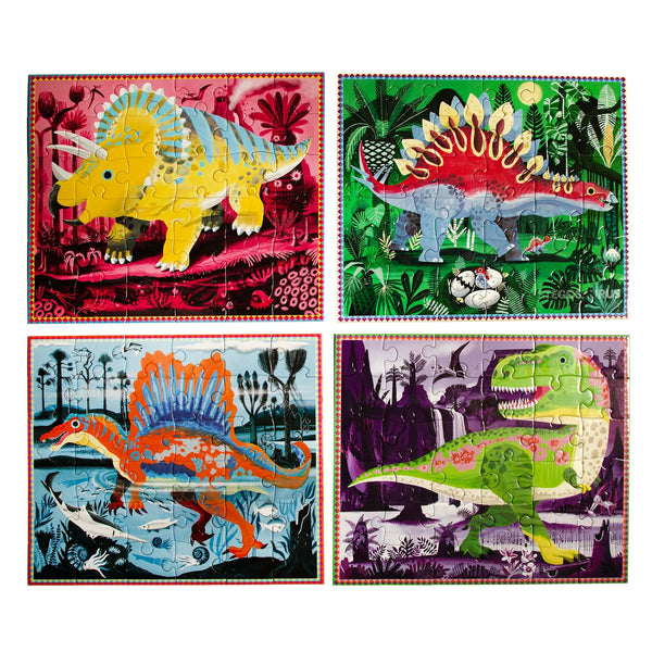 Dinosaurs Ready to Learn 36 Piece 4 Puzzle Set