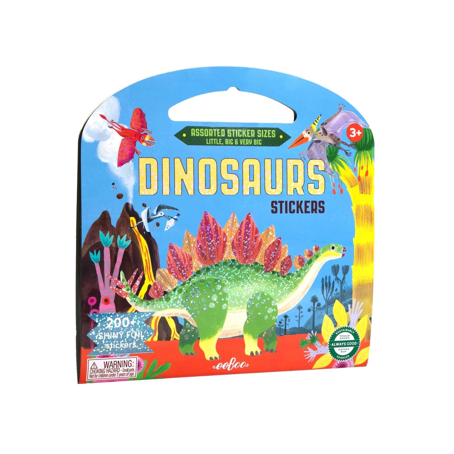 Dinosaurs Shiny Sticker Book