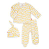 Easy Peasy Lemon Squeezy Organic Cotton Take-Me-Home Kimono Set