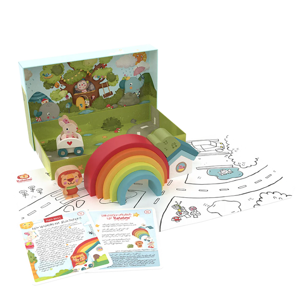 Enchanted Rainbow Roleplay Stacking Toy