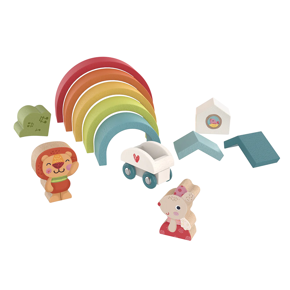 Enchanted Rainbow Roleplay Stacking Toy