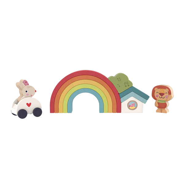 Enchanted Rainbow Roleplay Stacking Toy