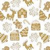 Gingerbread Lane Organic Cotton Magnetic Footie