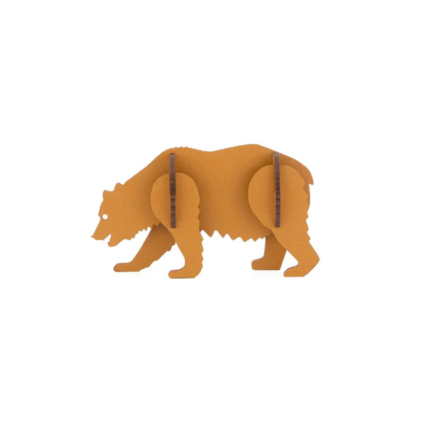 Grizzly Bear, 3D Wooden Kit