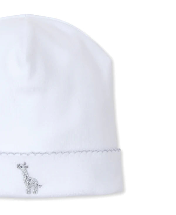 Premier Hand Emb. Giraffe Glee White/Silver Hat