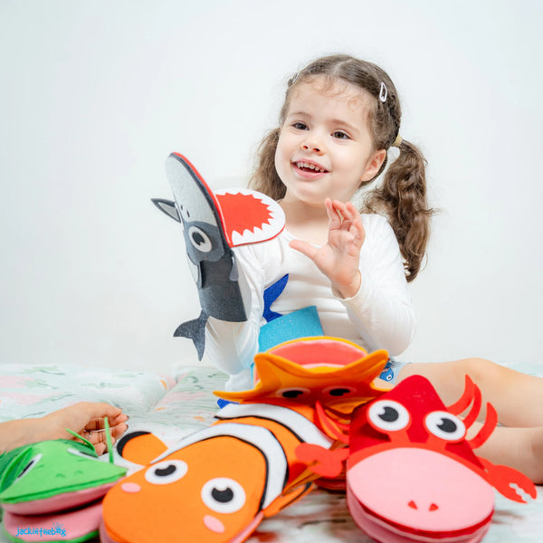 Hand Puppet Kit - Sea Animals