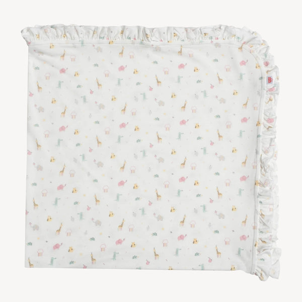 Little Bitty Pretty One, Modal Baby Blanket, Pink