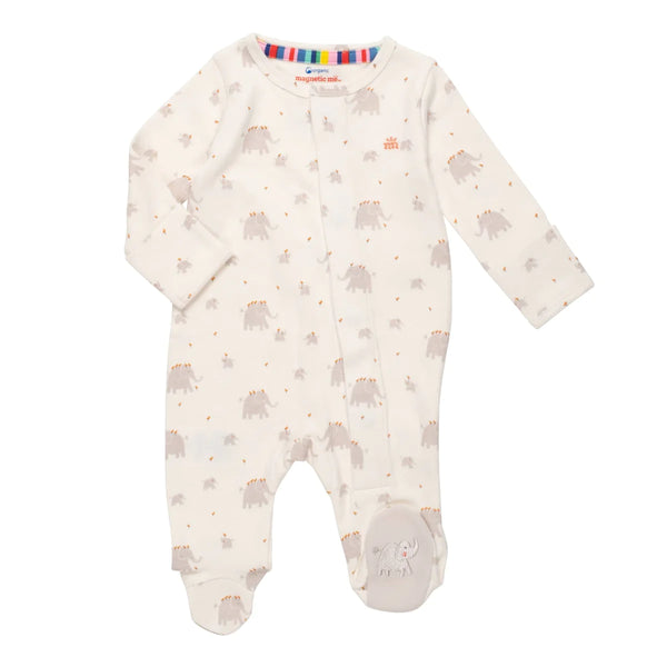 Little Peanut Organic Cotton Magnetic Parent Favorite Footie