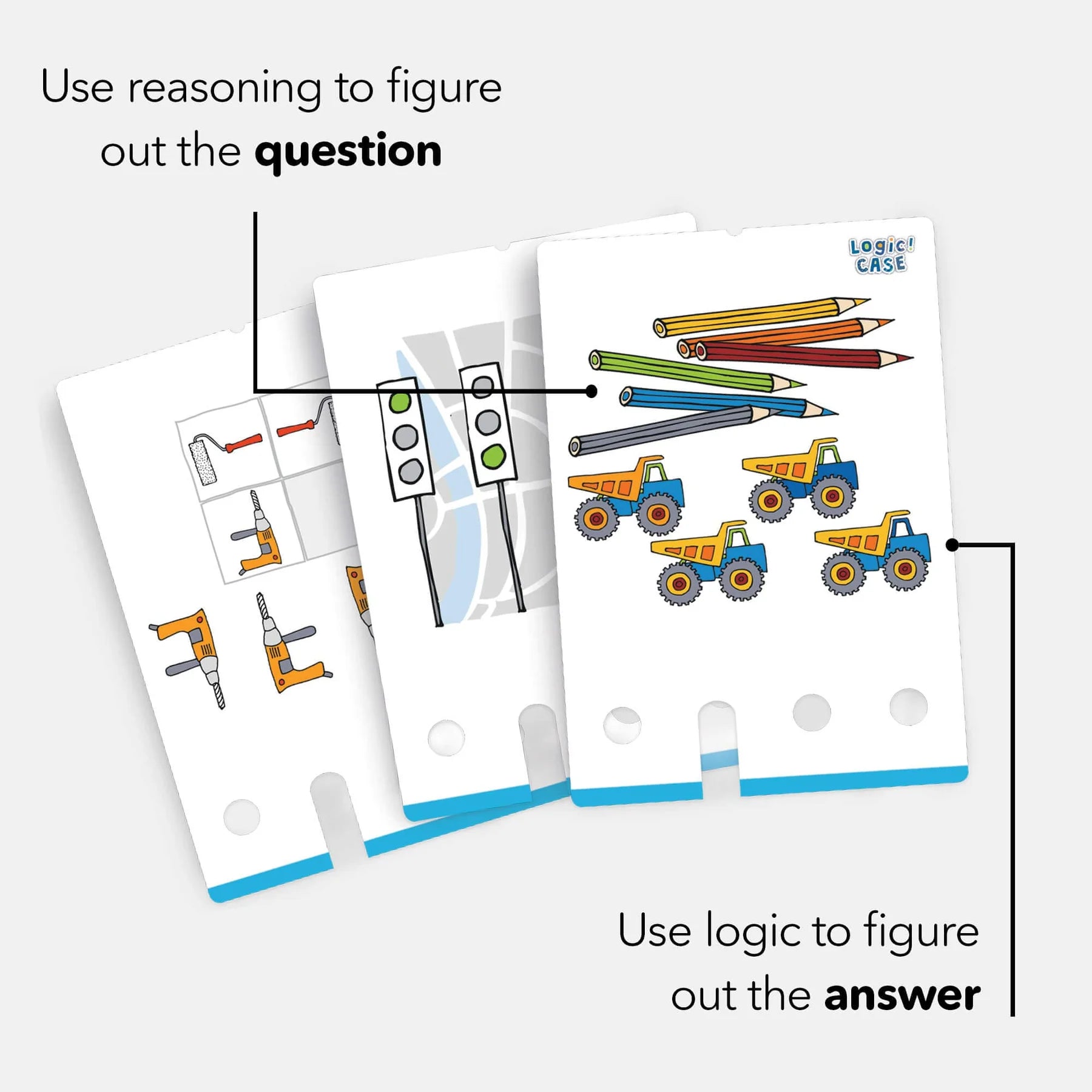 Logic! CASE Extension Set – Construction Site, Age 6+