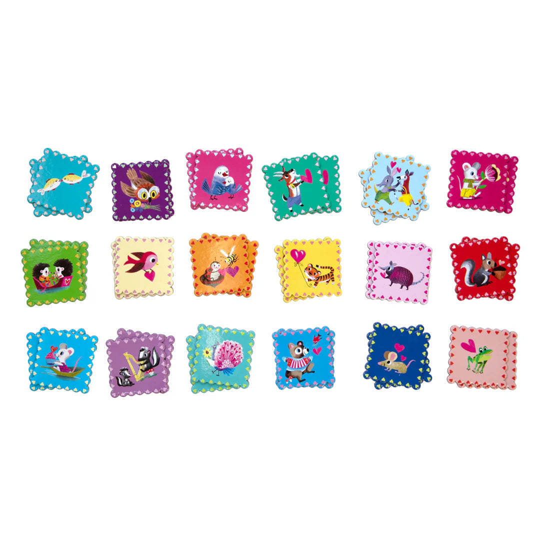 Love Little Square Memory Game