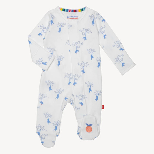 Love Our Friend-Chimp Organic Cotton Magnetic Parent Fav Footie