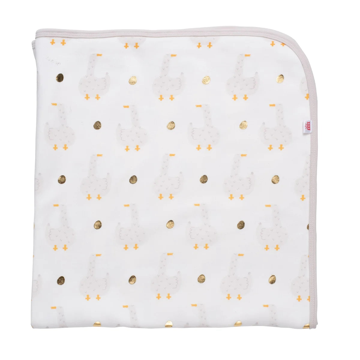 Mummy Goose Organic Cotton Soothing Swaddle Blanket