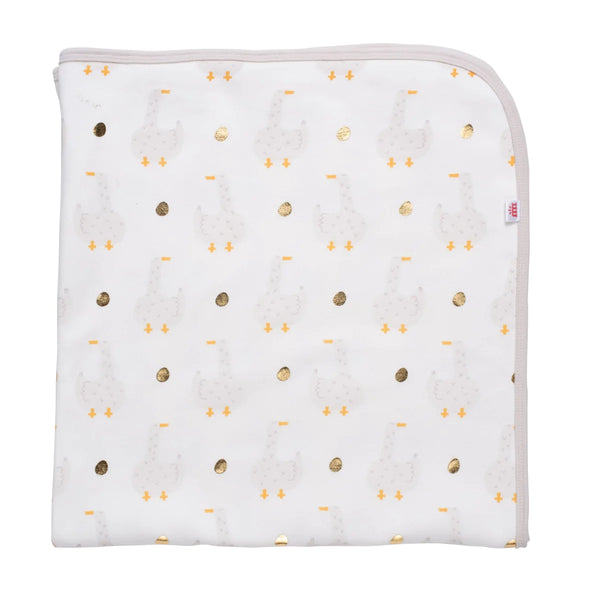 Mummy Goose Organic Cotton Soothing Swaddle Blanket