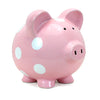 Polka Dot Piggy Bank Pink