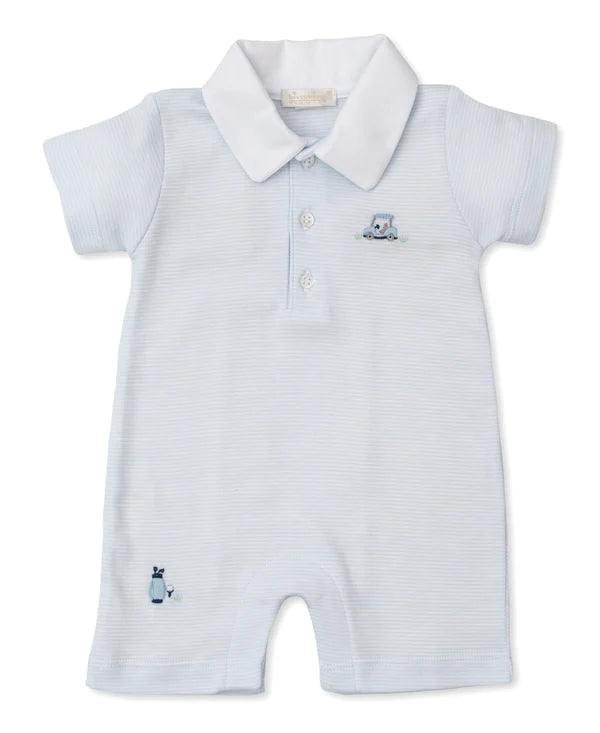 Premier Kissy Golf Club Short Playsuit with Hand Emb