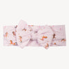 Purple Rein Modal Bow Headband