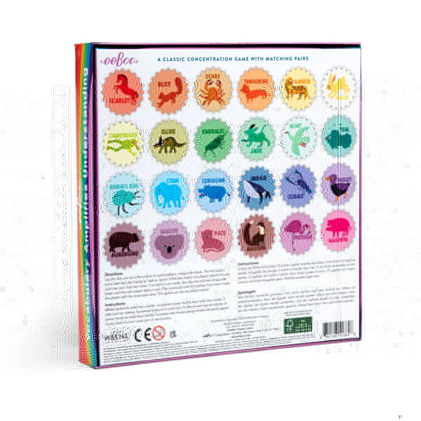 Rainbow Memory Matching Game