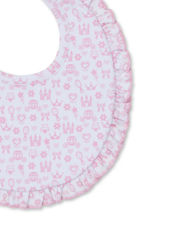 Royal Details Pink Bib