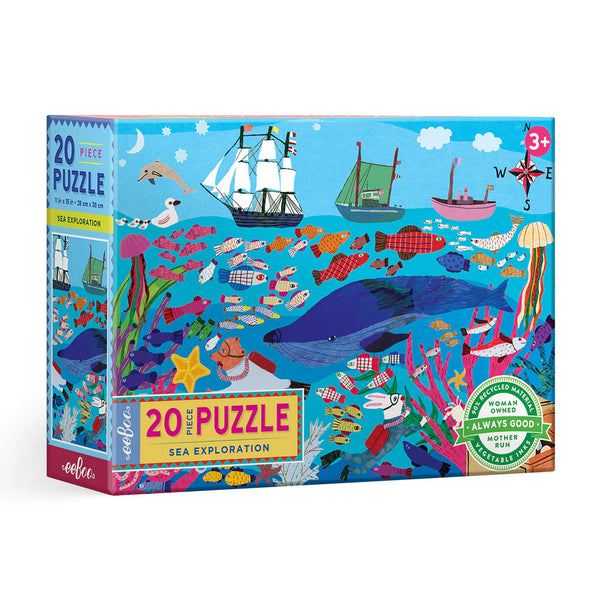 Sea Exploration 20 Piece Big Puzzle