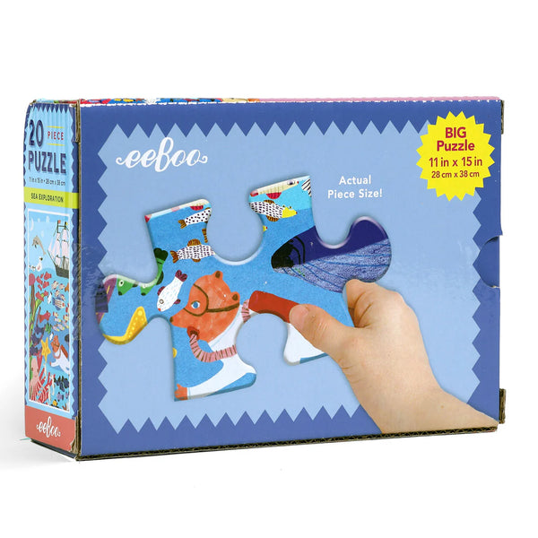 Sea Exploration 20 Piece Big Puzzle