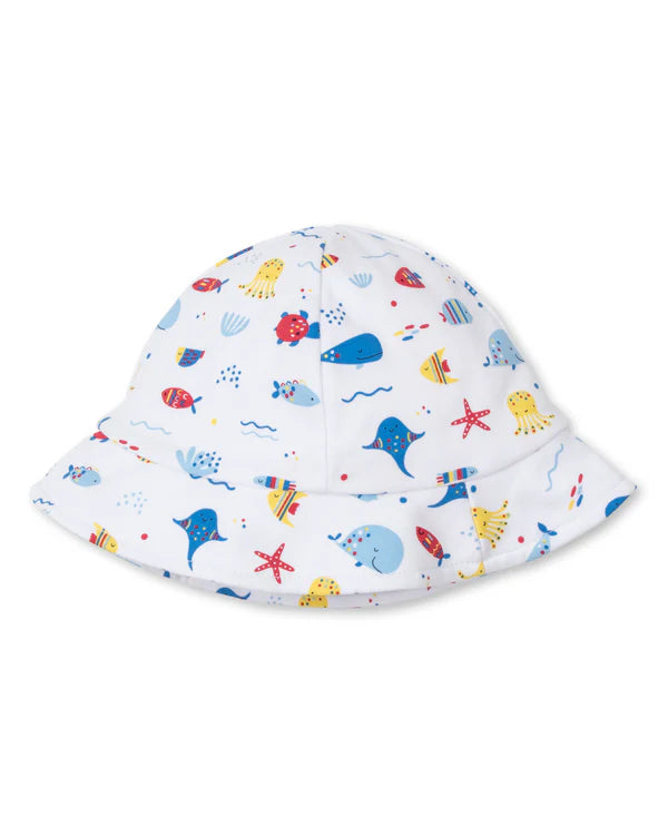 Sea Life Fun Blue Sunhat