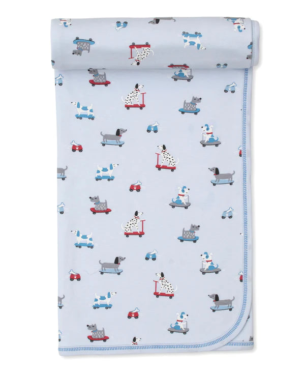 Skateboarding Pups Blanket