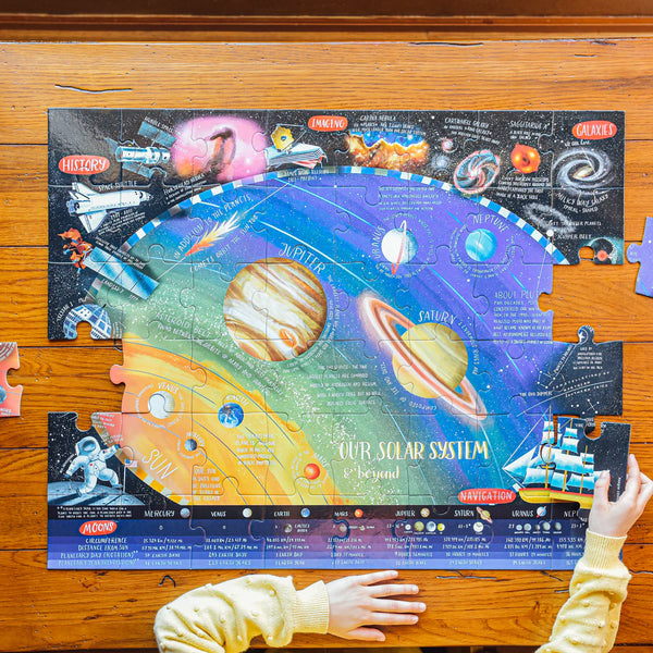 Solar System & Beyond 48 Piece Giant Puzzle