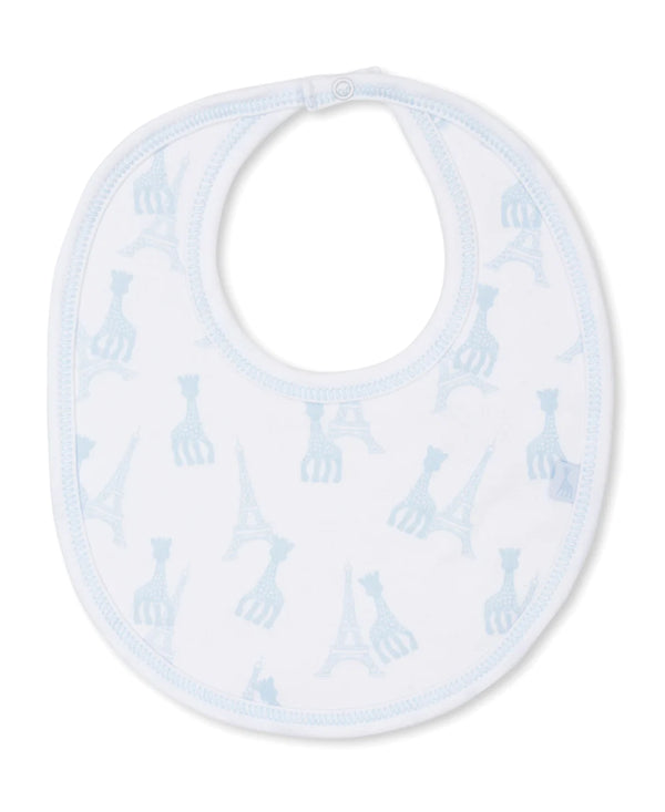 Sophie La Girafe On Tour Bib, Blue