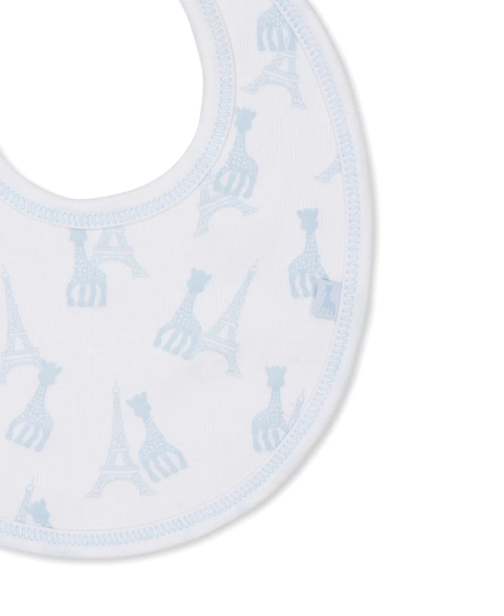 Sophie La Girafe On Tour Bib, Blue