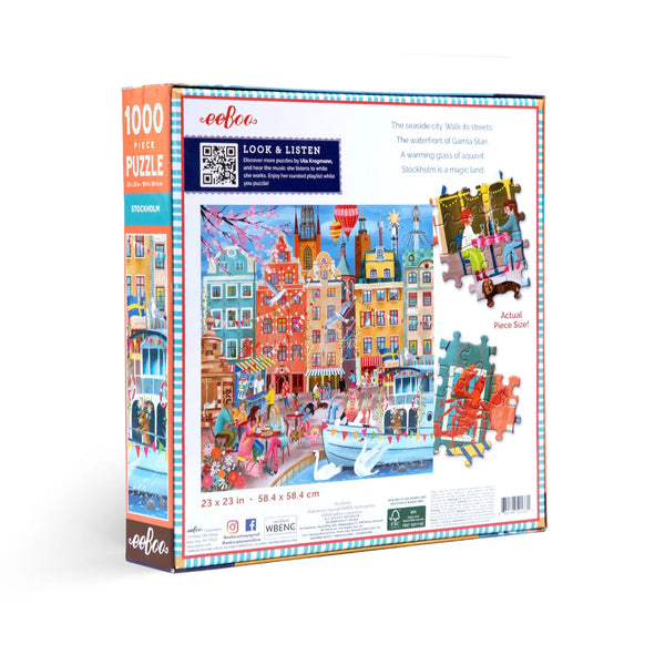 Stockholm 1000 Piece Puzzle