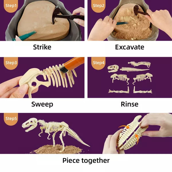 Tyrannosaurus Deluxe Dinosaur Fossil Dig Kit