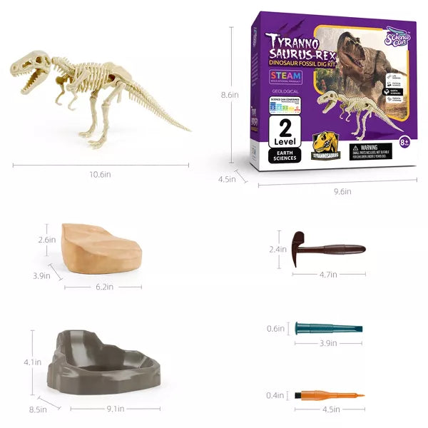 Tyrannosaurus Deluxe Dinosaur Fossil Dig Kit