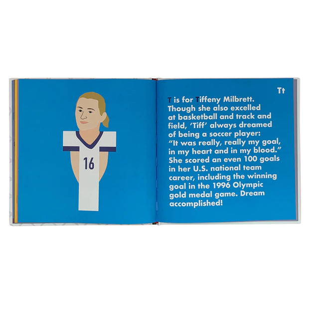 Alphabet Book: Soccer Legends, Women