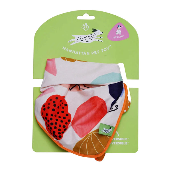 Pet Reversible Bandana, Poppy