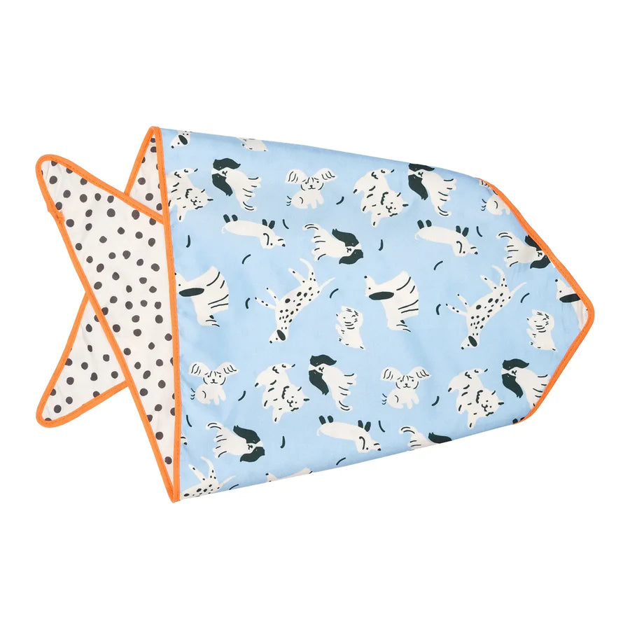 Pet Reversible Bandana, Signature Blue