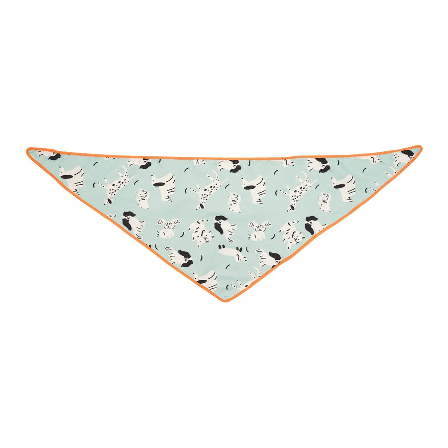 Pet Reversible Bandana, Signature Green