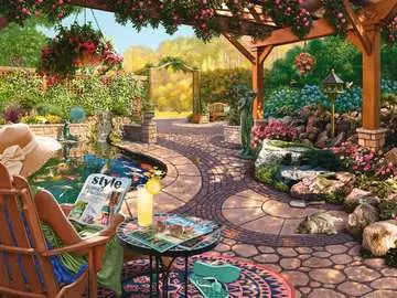 Cozy Backyard Bliss 750PC Puzzle