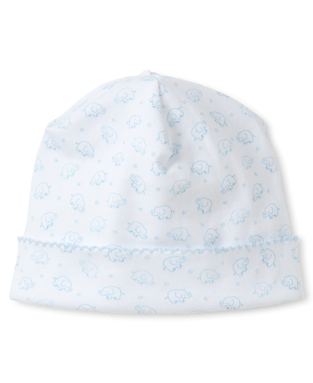 Ele-Fun Print Hat, Blue