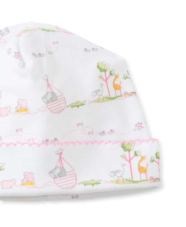 Noah's Print Hat, Pink