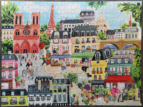 Paris in a Day 1000 PC Rectangle Puzzle