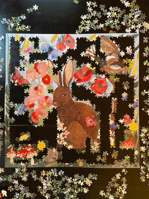 Poppy Bunny 1000 PC Puzzle