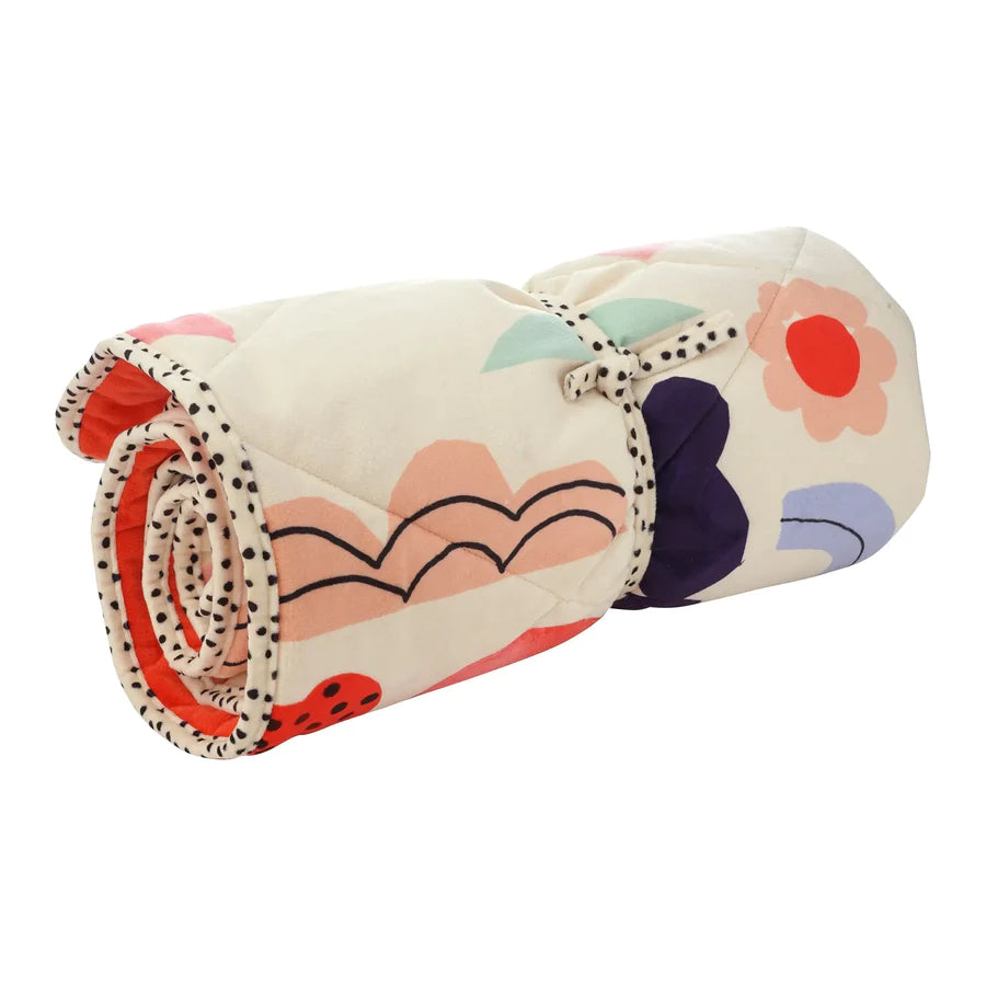 Quilted Bed Roll Poppy Pet Bed