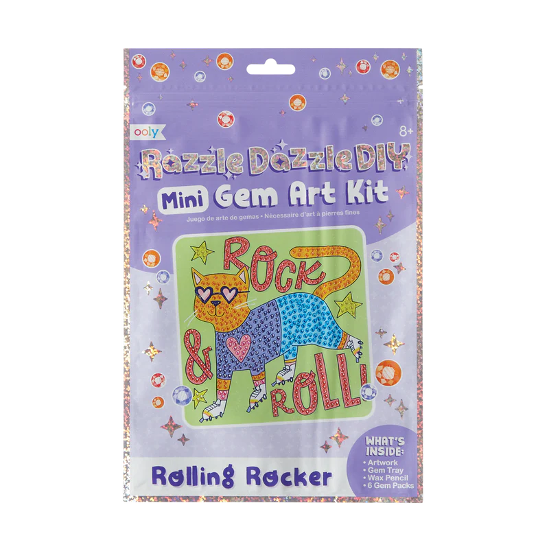 Razzle Dazzle DIY Gem Art Kit - Rolling Rocker